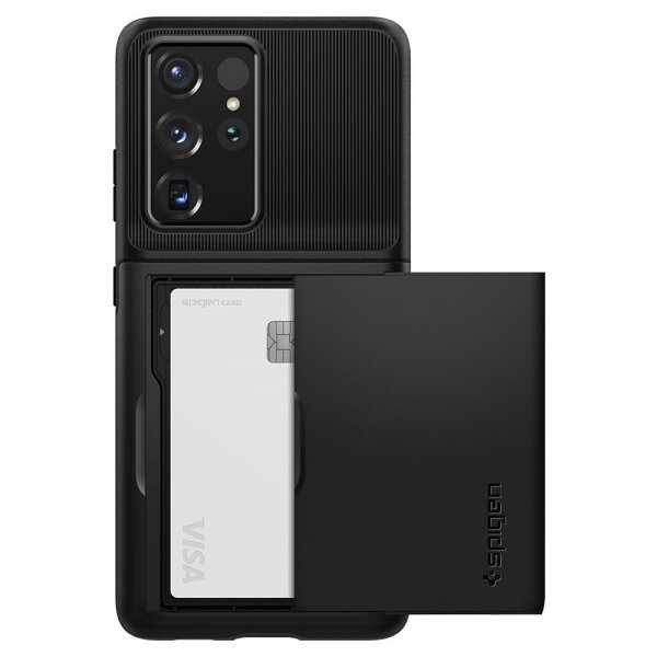 Spigen Samsung Galaxy S21 Ultra Cover Slim Armor CS Sort