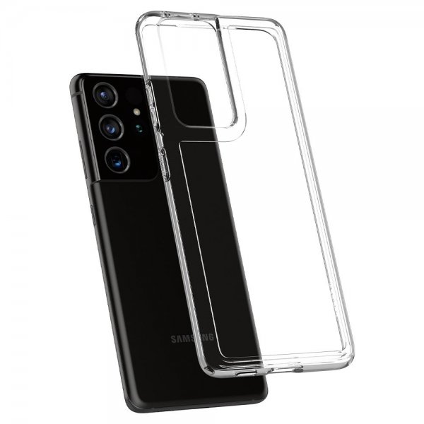 Spigen Samsung Galaxy S21 Ultra Cover Ultra Hybrid Crystal Clear