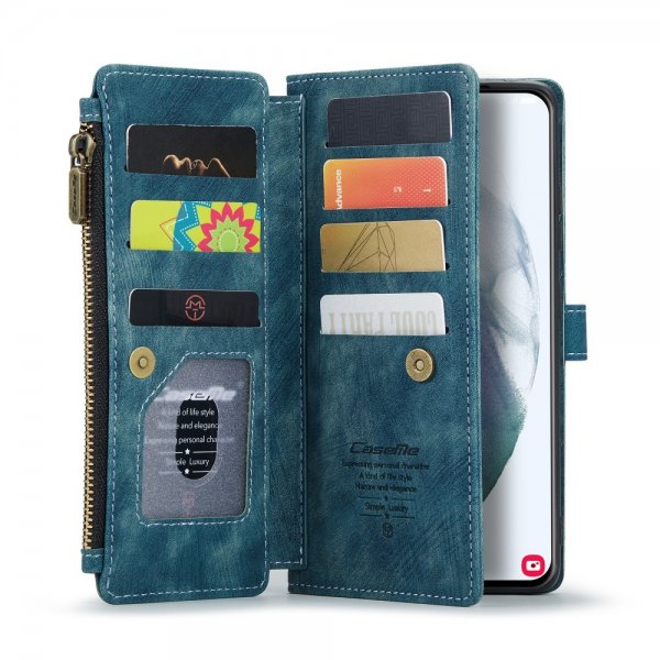 CaseMe Samsung Galaxy S22 Cover C30 Series Petrol
