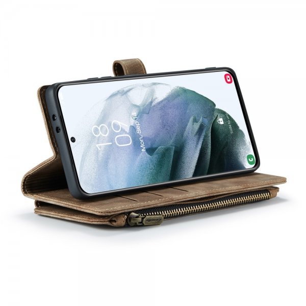 CaseMe Samsung Galaxy S22 Cover C30 Series Brun