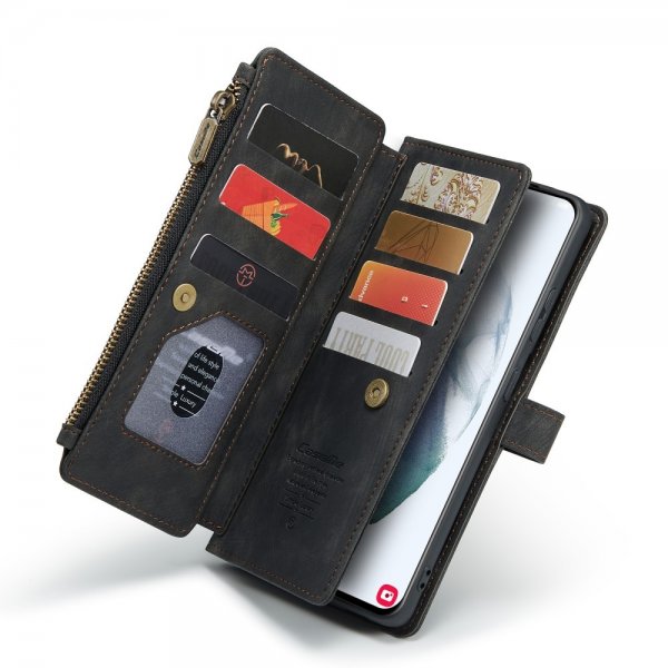 CaseMe Samsung Galaxy S22 Etui C30 Series Sort