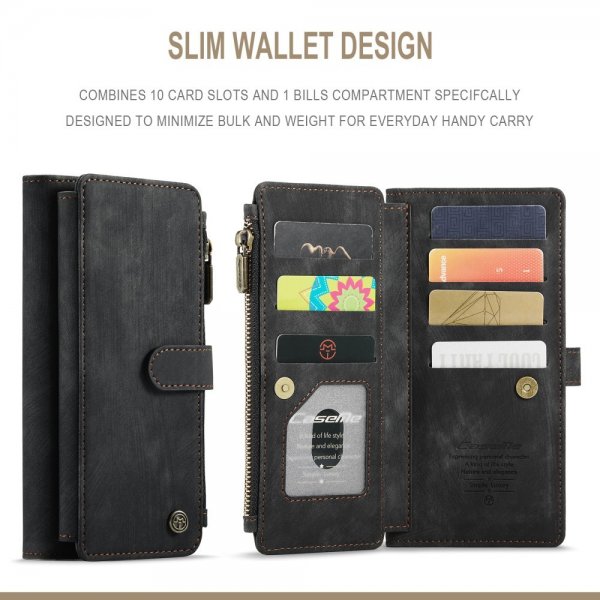 CaseMe Samsung Galaxy S22 Etui C30 Series Sort