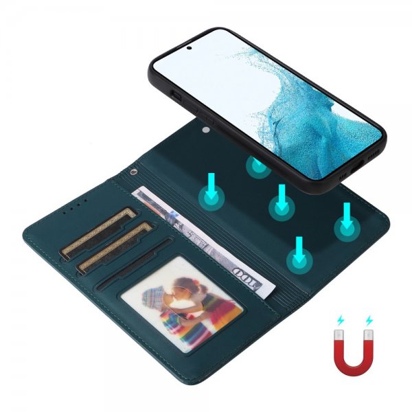 Betopnice Samsung Galaxy S22 Cover med aftageligt etui 005 Blå