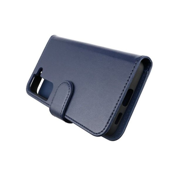 Rvelon Samsung Galaxy S22 Cover Magnetisk Aftageligt Etui Blå