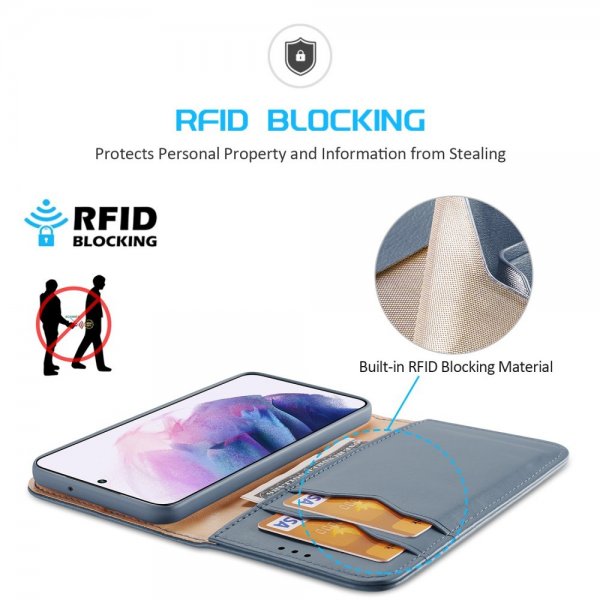 Dux Ducis Samsung Galaxy S22 Plus Cover Hivo Series Blå