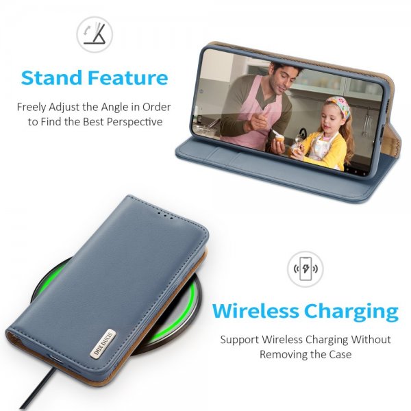 Dux Ducis Samsung Galaxy S22 Plus Cover Hivo Series Blå