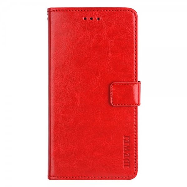 Samsung Galaxy S22 Plus Cover Lædertekstur Rød