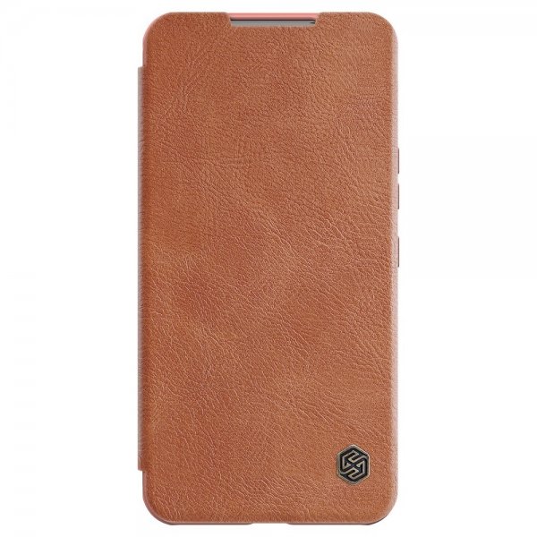 Nillkin Samsung Galaxy S22 Plus Cover Qin-serien Brun
