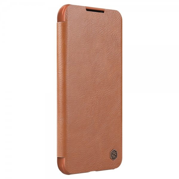 Nillkin Samsung Galaxy S22 Plus Cover Qin-serien Brun