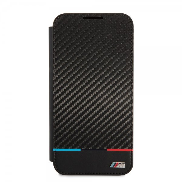 BMW Samsung Galaxy S22 Plus Cover Tricolor Stripe Carbon Sort