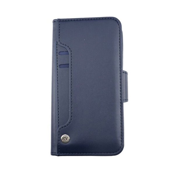 Rvelon Samsung Galaxy S22 Plus Cover Udklappeligt Kortrum Blå