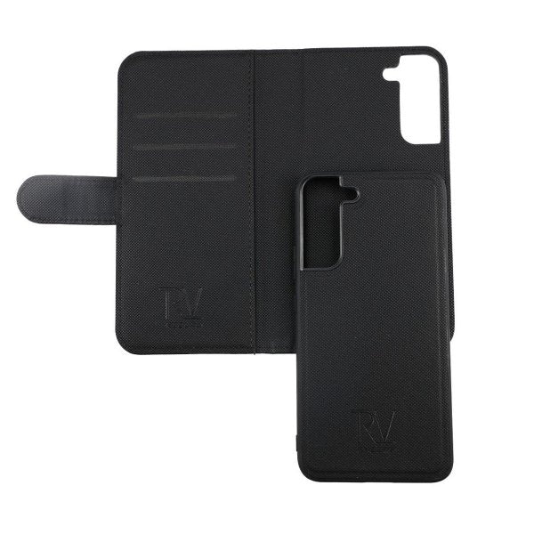 Rvelon Samsung Galaxy S22 Plus Cover Magnetisk Aftagelig Skal Sort