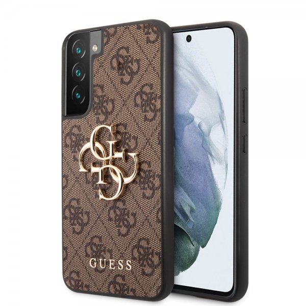 Guess Samsung Galaxy S22 Plus Cover 4G Logo Brun