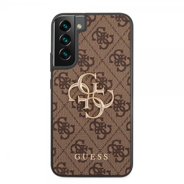 Guess Samsung Galaxy S22 Plus Cover 4G Logo Brun