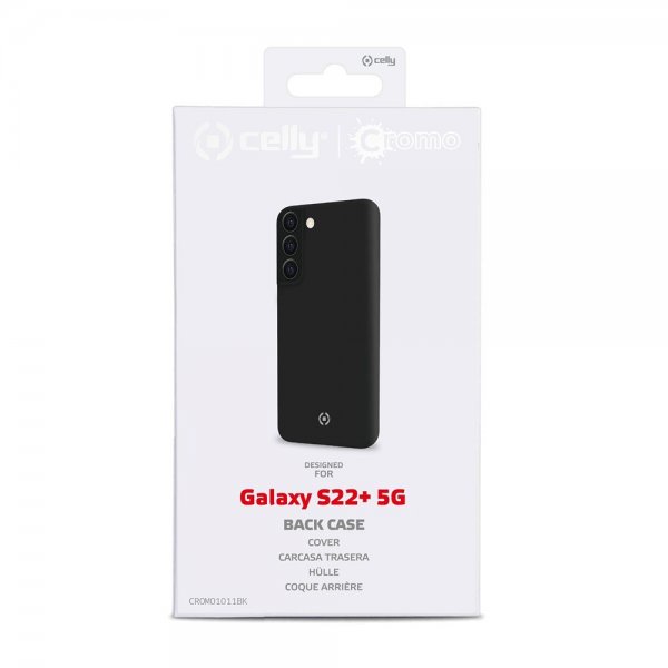 Celly Samsung Galaxy S22 Plus Cover CROMO Sort