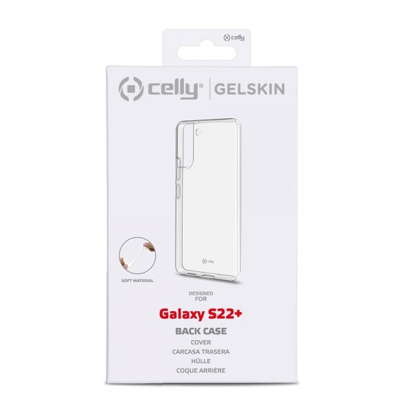 Celly Samsung Galaxy S22 Plus Cover GELSKIN Transparent