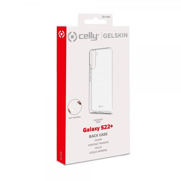 Celly Samsung Galaxy S22 Plus Cover GELSKIN Transparent