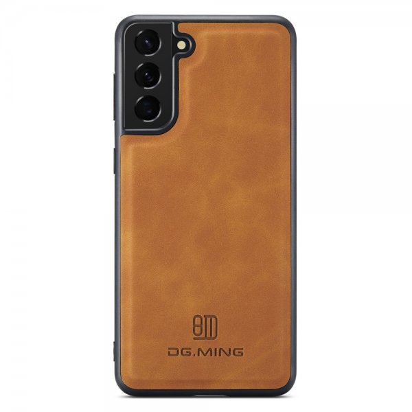 Dg.Ming Samsung Galaxy S22 Plus Cover M1 Series Aftagelig Kortholder Brun