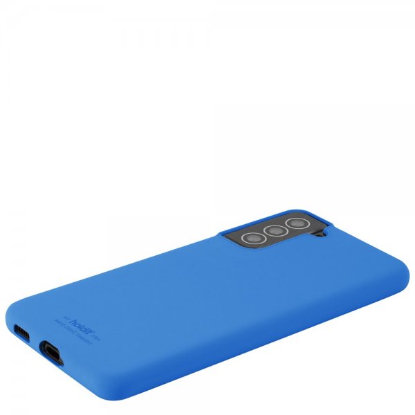 holdit Samsung Galaxy S22 Plus Cover Silikone Sky Blue