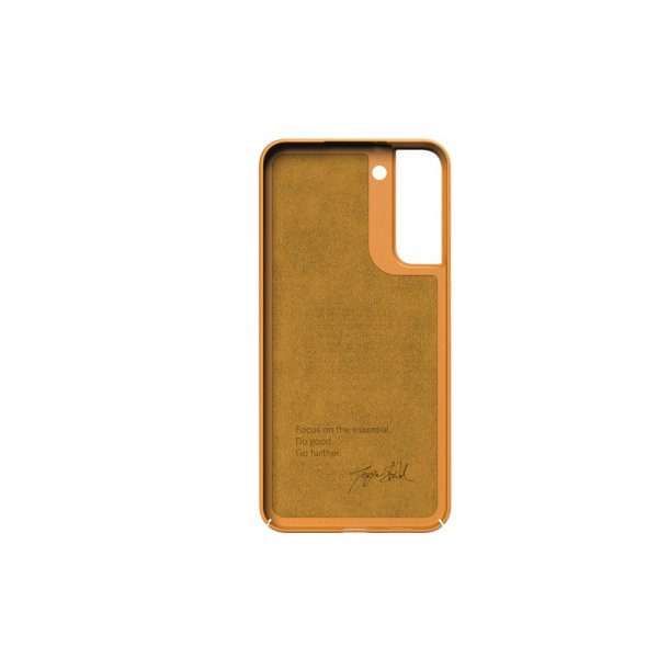 Nudient Samsung Galaxy S22 Plus Cover Tyndt Etui V3 Saffron Yellow