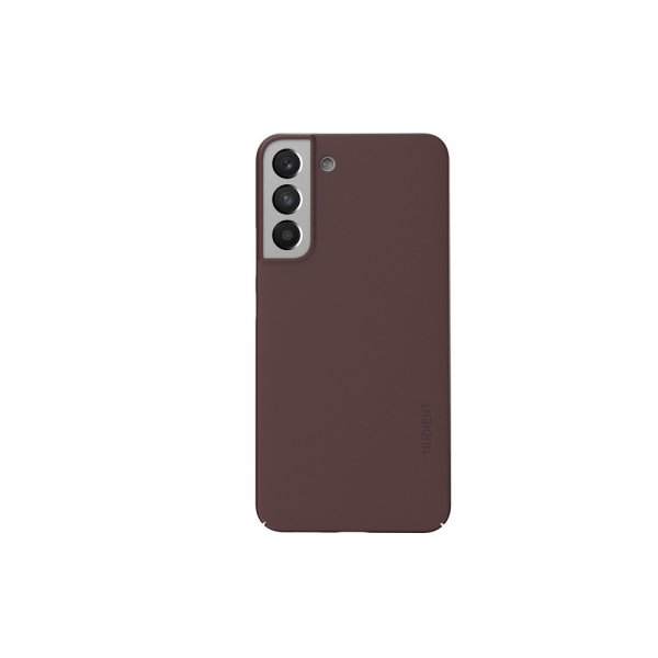 Nudient Samsung Galaxy S22 Plus Cover Tyndt Etui V3 Sangria Red