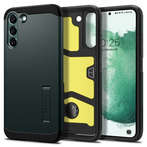 Spigen Samsung Galaxy S22 Plus Cover Tough Armor Abyss Green