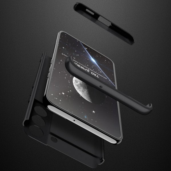 GKK Samsung Galaxy S22 Plus Cover Tredelt Sort