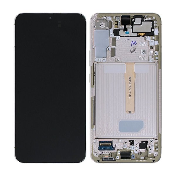 Samsung Galaxy S22 Plus Skærm med LCD Display Original - Violet