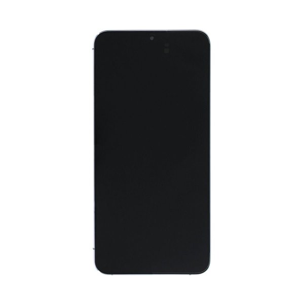 Samsung Galaxy S22 Plus Skærm med LCD Display Original - Hvid/Creme/Blå