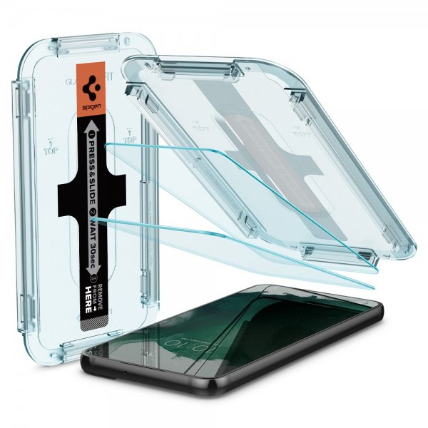 Spigen Samsung Galaxy S22 Plus Skærmbeskytter GLAS.tR EZ Fit 2-pak
