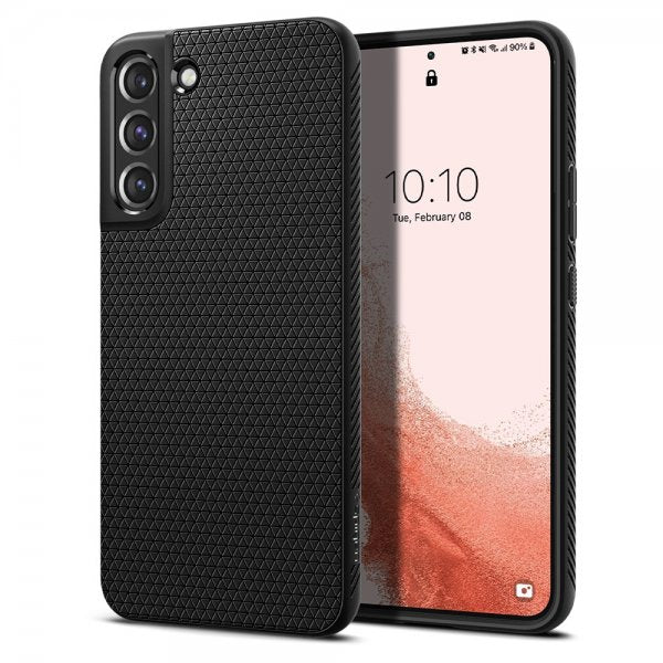 Spigen Samsung Galaxy S22 Cover Liquid Air Mat Sort