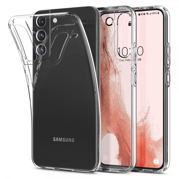 Spigen Samsung Galaxy S22 Cover Liquid Crystal Crystal Clear