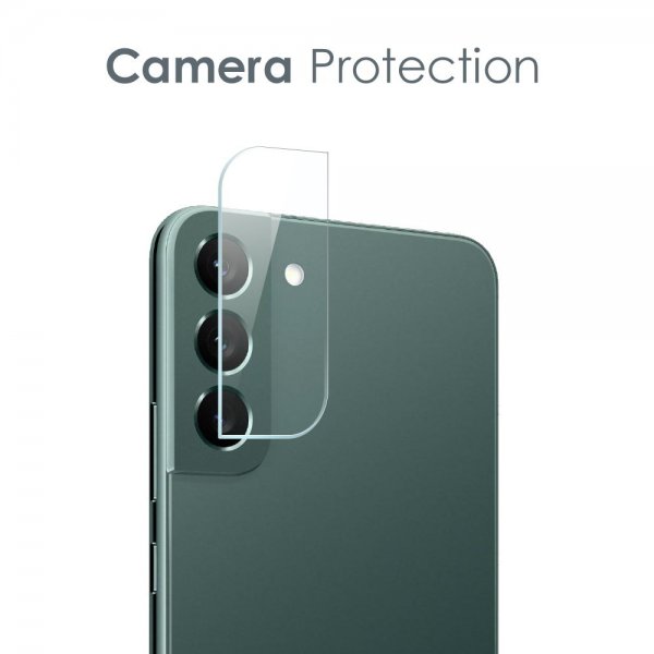 Northjo Samsung Galaxy S22 Cover med Skærmbeskytter og Kamerabeskyttelse 3-i-1
