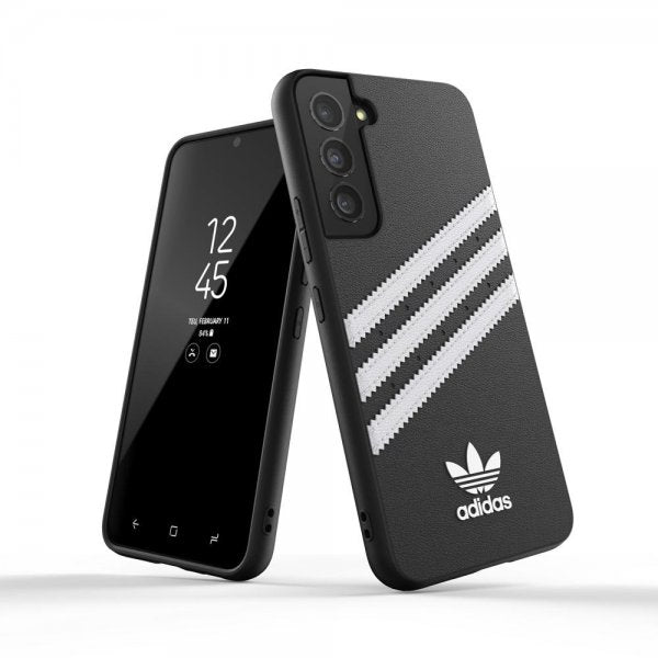 Adidas Samsung Galaxy S22 Cover Støbt Etui PU Sort Hvid