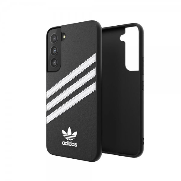 Adidas Samsung Galaxy S22 Cover Støbt Etui PU Sort Hvid