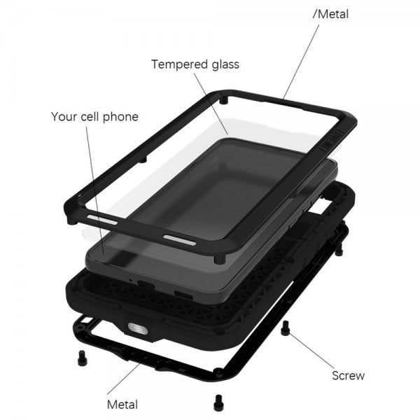 Love Mei Samsung Galaxy S22 Cover Powerful Case Sort