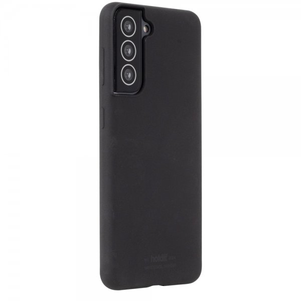 holdit Samsung Galaxy S22 Cover Silikone Sort