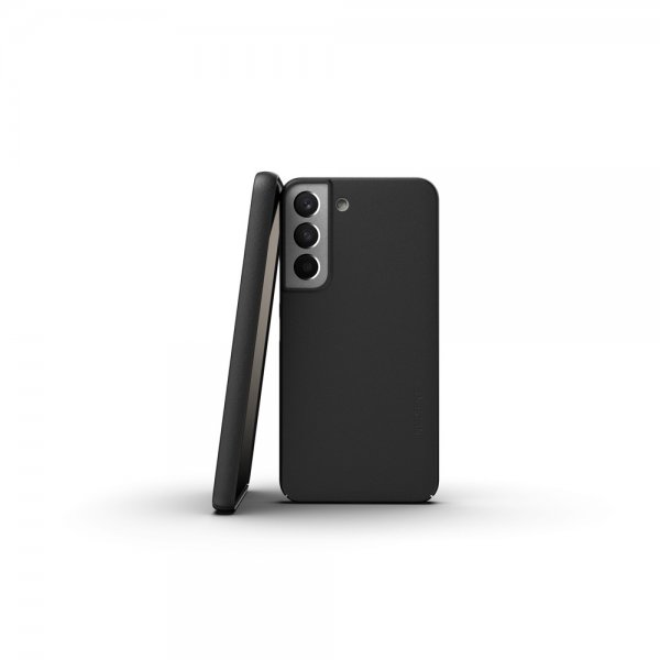 Nudient Samsung Galaxy S22 Cover Tyndt Cover V3 Ink Black