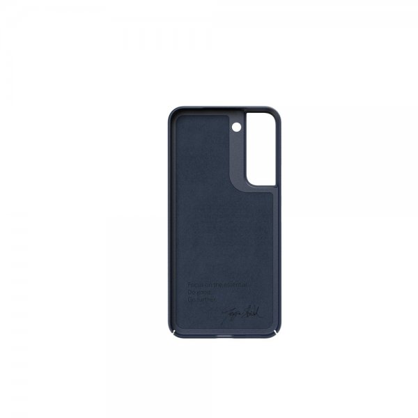 Nudient Samsung Galaxy S22 Cover Thin Case V3 Midwinter Blue