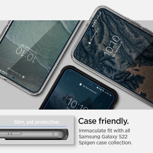 Spigen Samsung Galaxy S22 Skærmbeskyttelse Neo Flex 2-pak