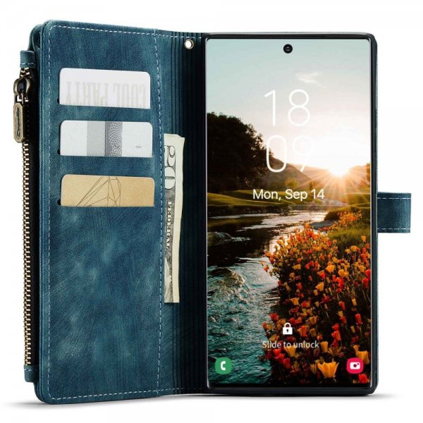 CaseMe Samsung Galaxy S22 Ultra Cover C30 Series Petrol
