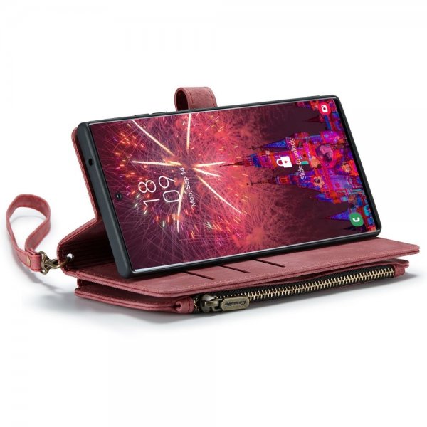 CaseMe Samsung Galaxy S22 Ultra Cover C30 Series Rød