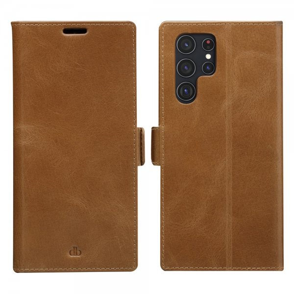 dbramante1928 Samsung Galaxy S22 Ultra Cover Copenhagen Slim Tan