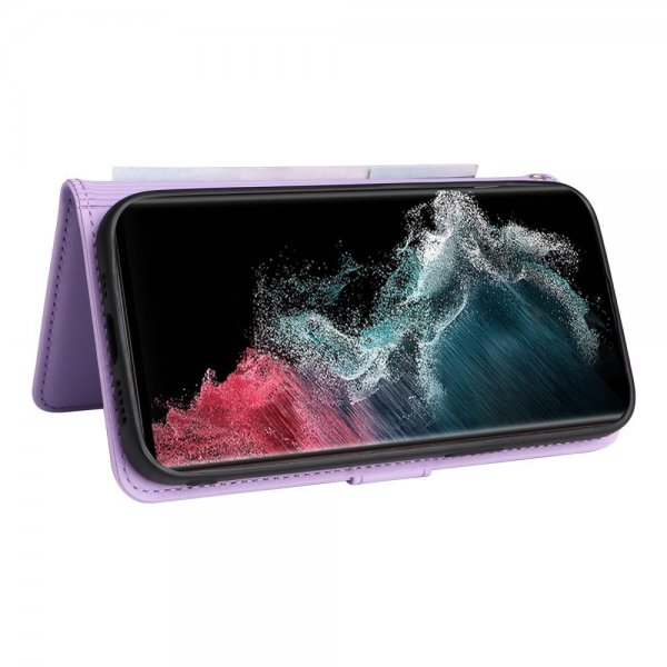 Betopnice Samsung Galaxy S22 Ultra Cover med Aftageligt Etui 005 Lilla