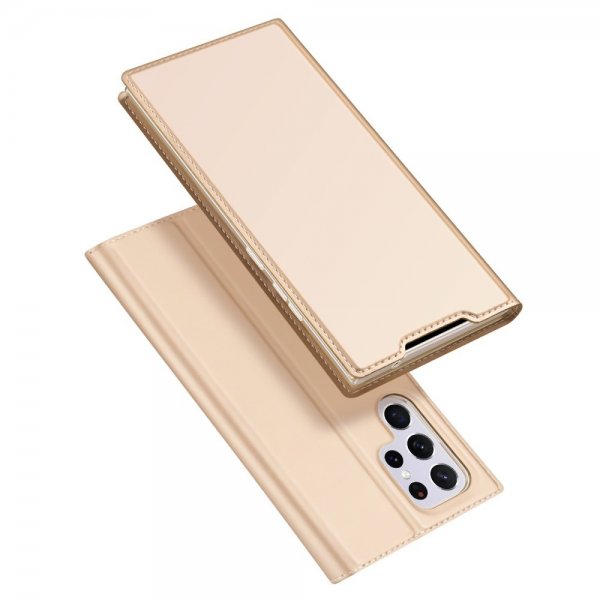 Dux Ducis Samsung Galaxy S22 Ultra Cover Skin Pro Series Guld