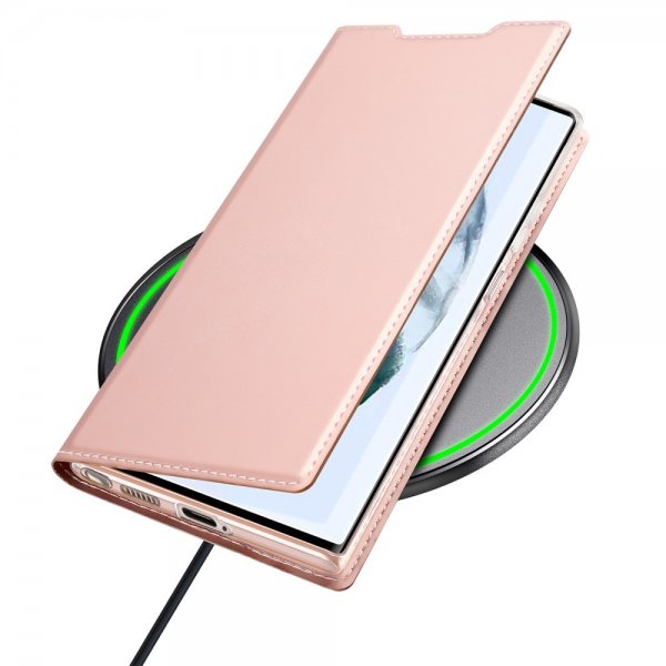 Dux Ducis Samsung Galaxy S22 Ultra Cover Skin Pro Series Rosa