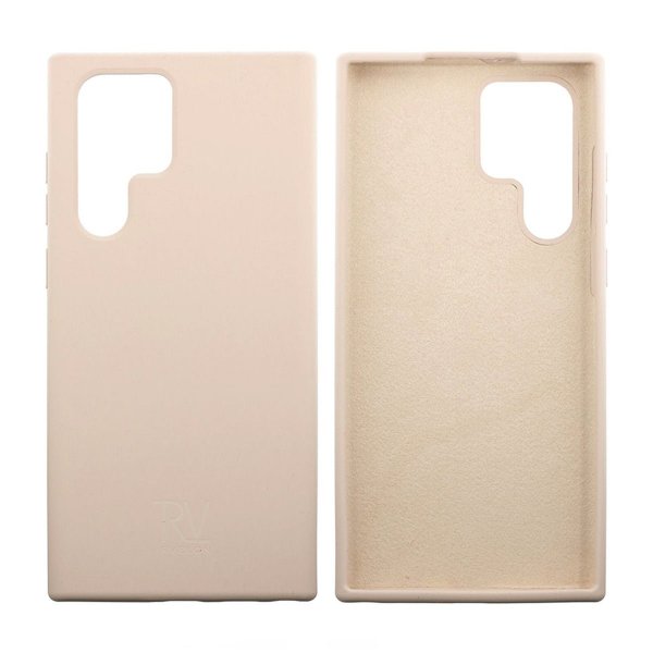 Rvelon Samsung Galaxy S22 Ultra Cover Silikone Beige