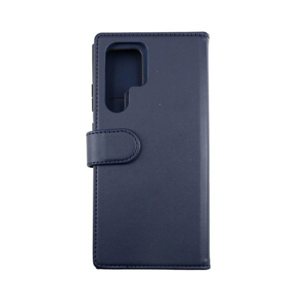 Rvelon Samsung Galaxy S22 Ultra Cover Magnetisk Aftageligt Etui Blå