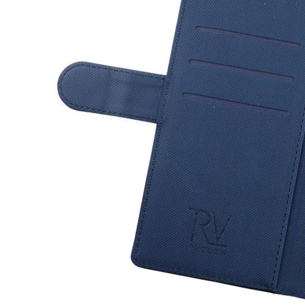 Rvelon Samsung Galaxy S22 Ultra Cover Magnetisk Aftageligt Etui Blå
