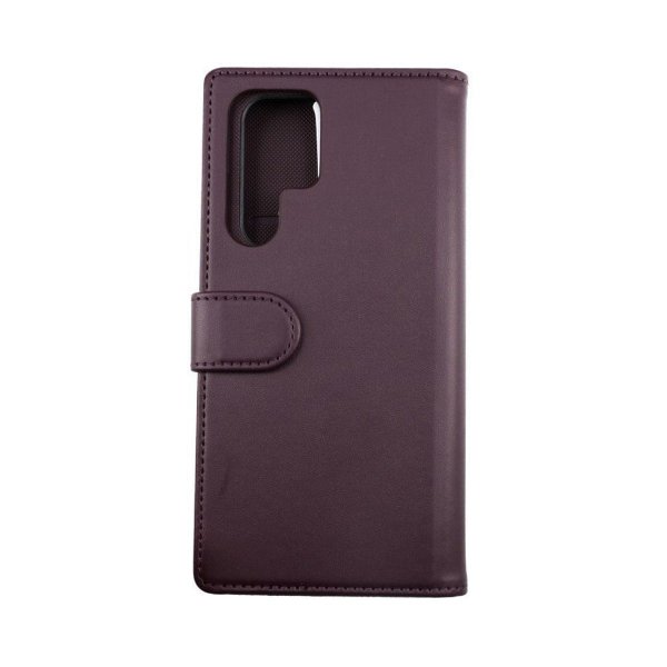 Rvelon Samsung Galaxy S22 Ultra Cover Magnetisk Aftageligt Etui Lilla